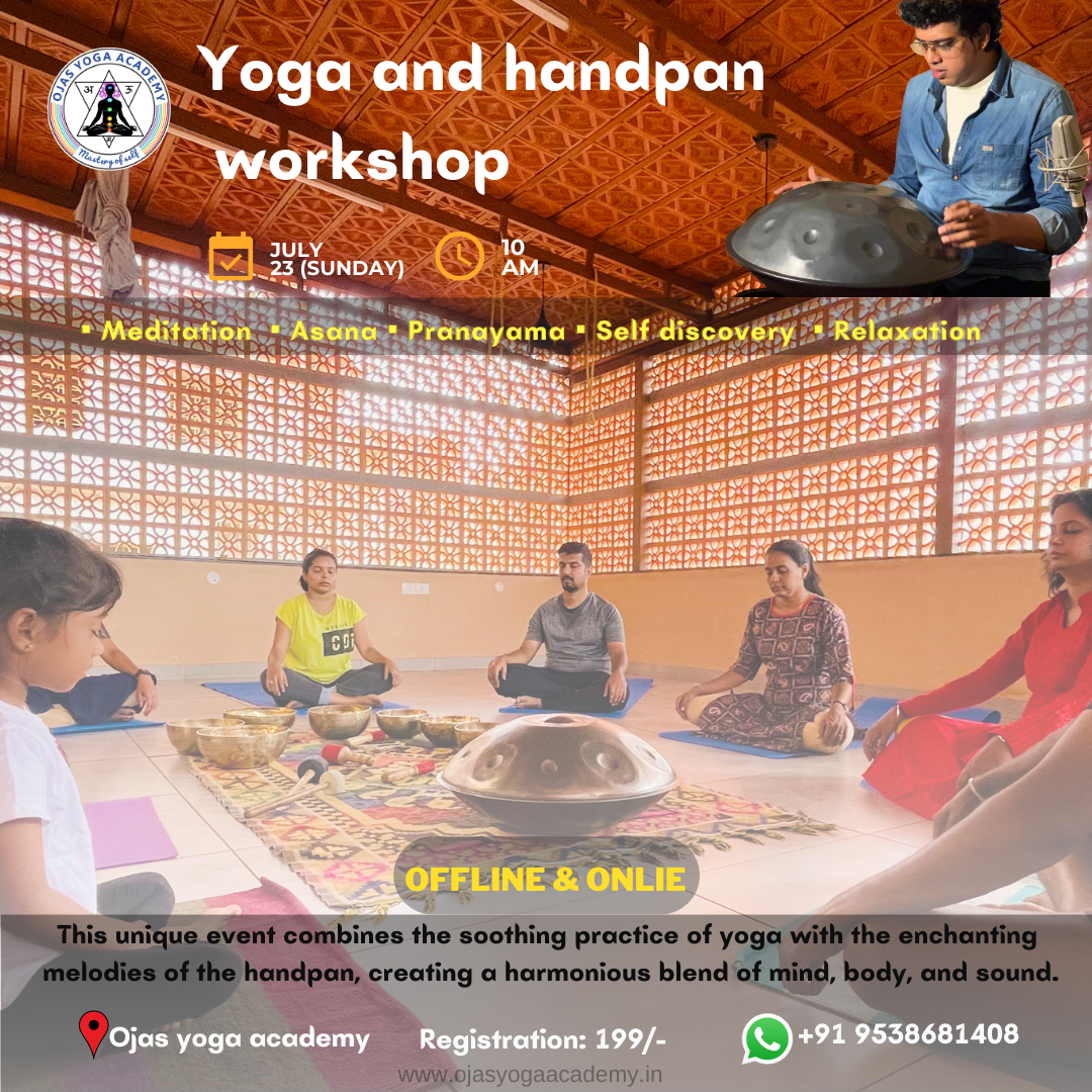 Yoga and handpan